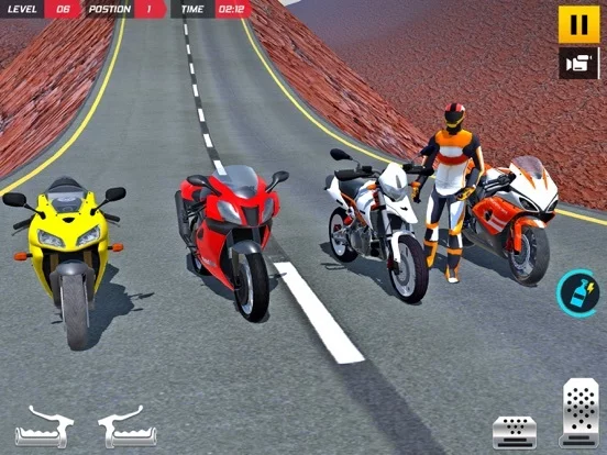 Изображение игры: Mountain Motorbike Racing