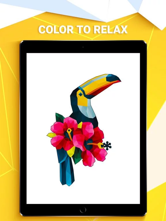 Изображение игры: POLYGON: Color by Number