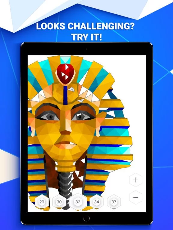 Изображение игры: POLYGON: Color by Number