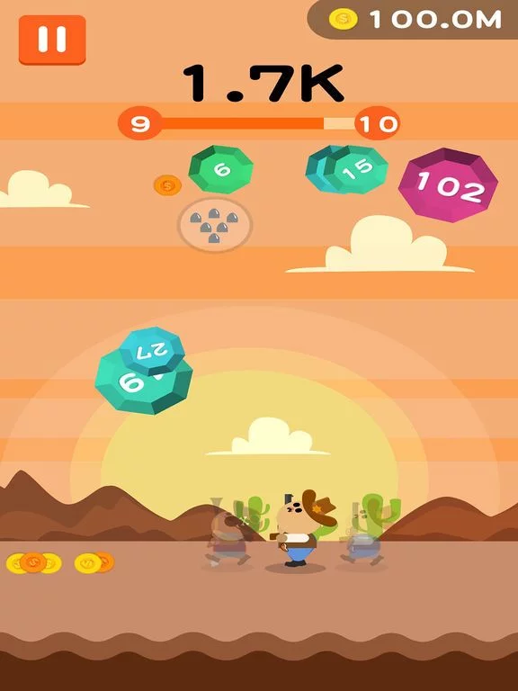 Изображение игры: Mr.Cannon