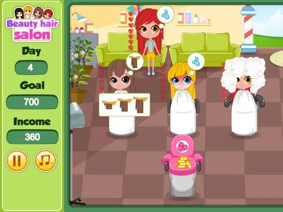 Изображение игры: Beauty hair salon management