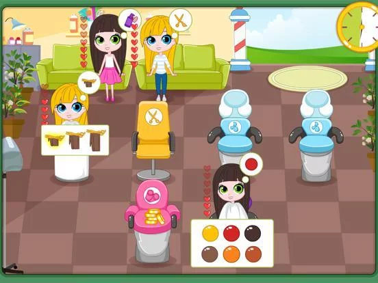 Изображение игры: Beauty hair salon management