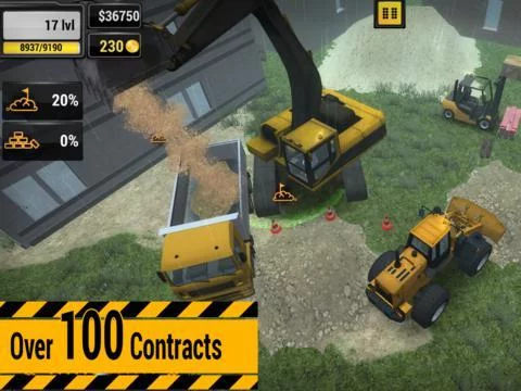 Изображение игры: Construction Machines 2016 Mobile