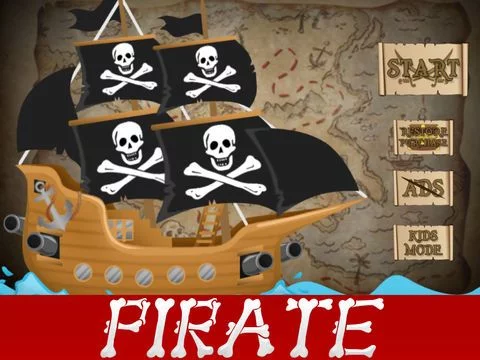 Изображение игры: Pirate Battle-Ship Island Defense - Skull King Captain