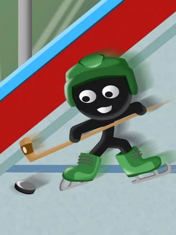 Изображение игры: Stick-man Hockey Star Skater Fight