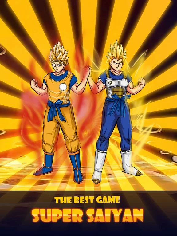 Изображение игры: Super Saiyan DressUp - for Dragon Ball Z Heros