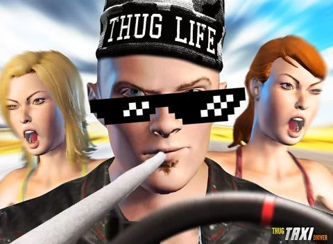 Изображение игры: Thug Taxi Driver - AAA Star Game