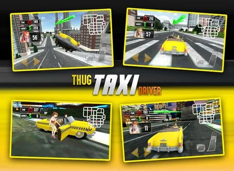 Изображение игры: Thug Taxi Driver - AAA Star Game