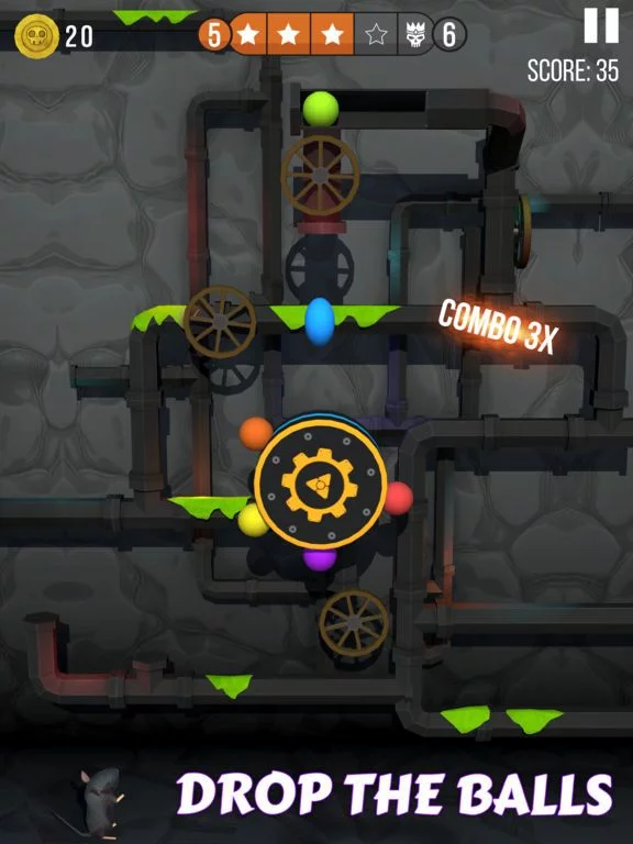 Изображение игры: Ball Drop Zone