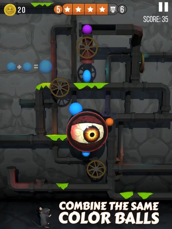 Изображение игры: Ball Drop Zone