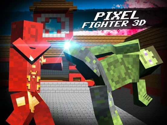 Изображение игры: Pixel Fighter 3D
