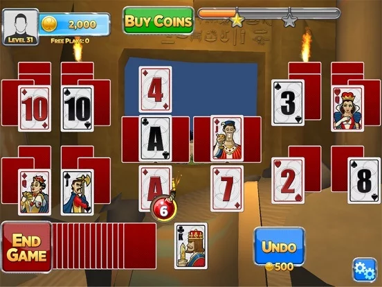 Изображение игры: Solitaire Time Warp
