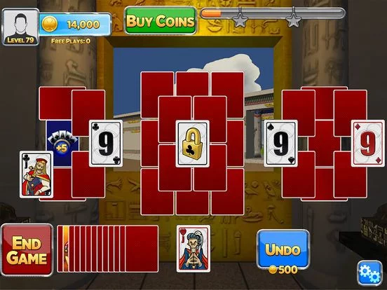 Изображение игры: Solitaire Time Warp