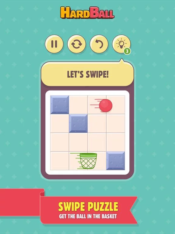Изображение игры: HardBall: Swipe Puzzle