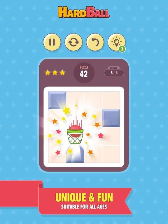 Изображение игры: HardBall: Swipe Puzzle