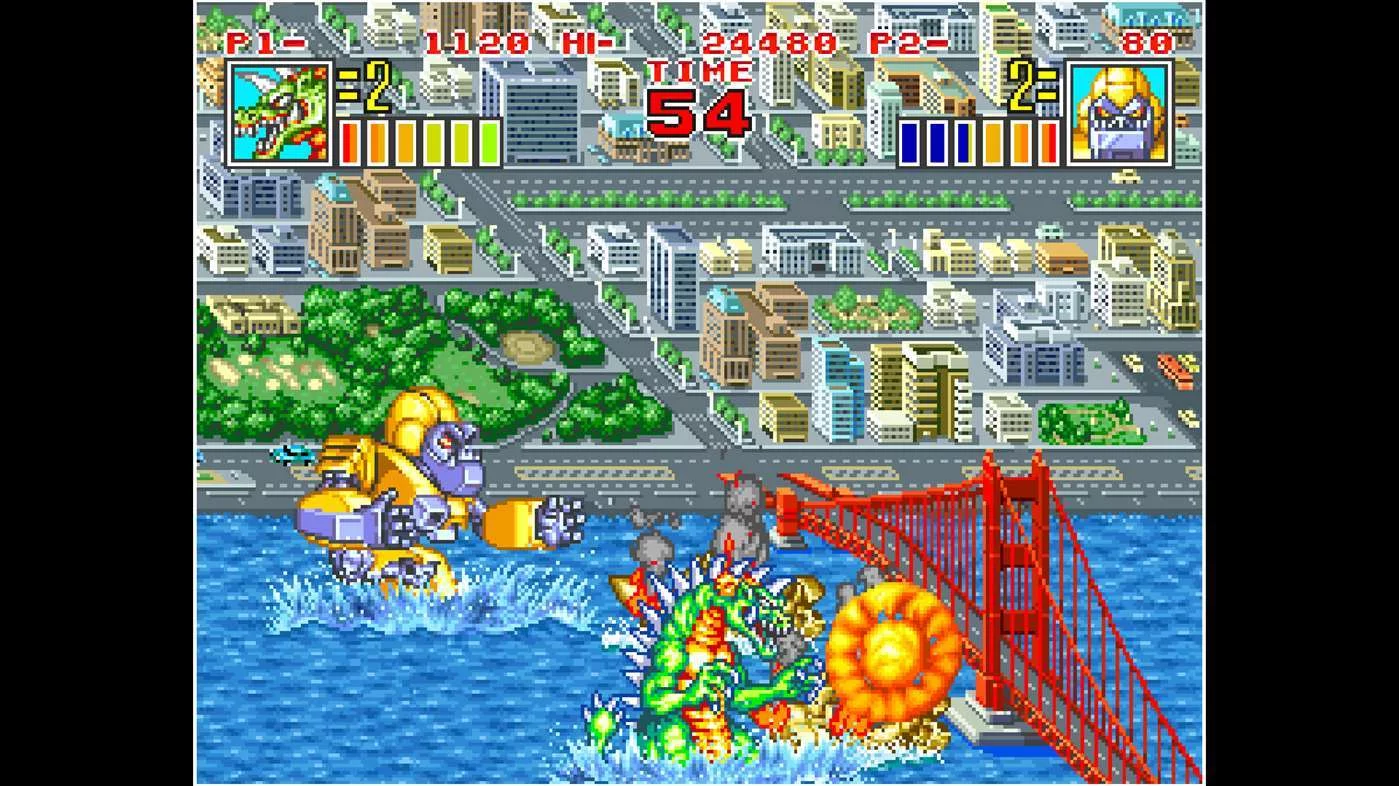 Изображение игры: ACA NEOGEO KING OF THE MONSTERS 2
