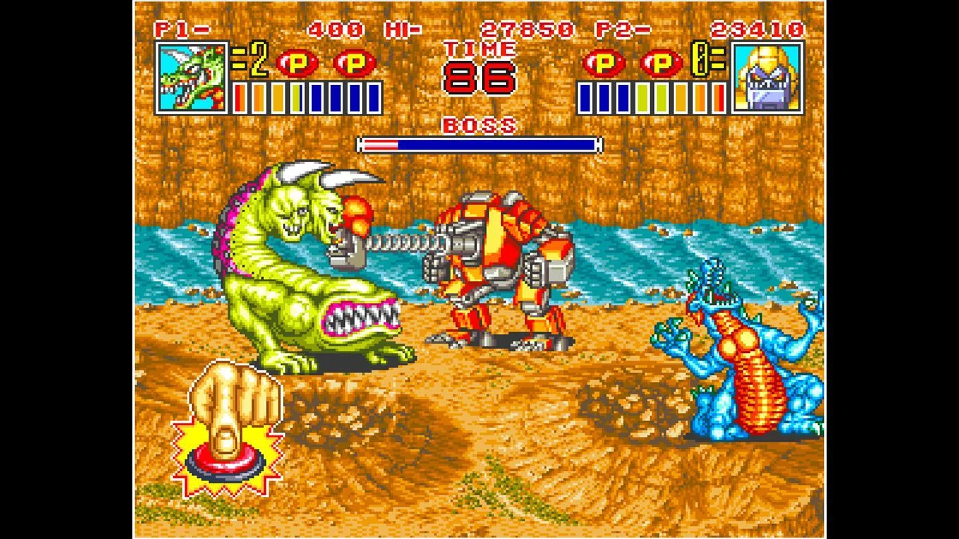 Изображение игры: ACA NEOGEO KING OF THE MONSTERS 2