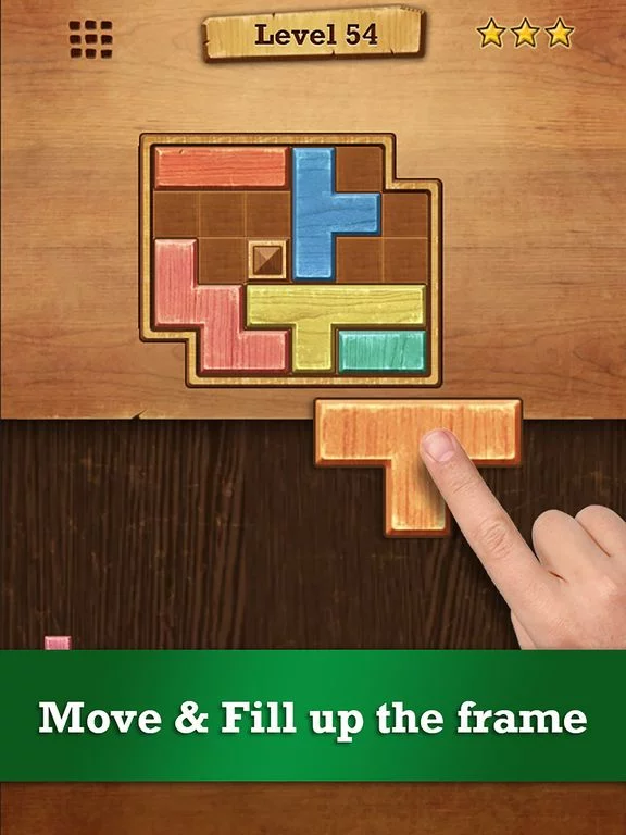 Изображение игры: Wood Block Puzzle