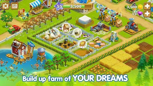Изображение игры: Golden Farm: Idle Farming Game