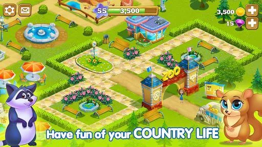 Изображение игры: Golden Farm: Idle Farming Game