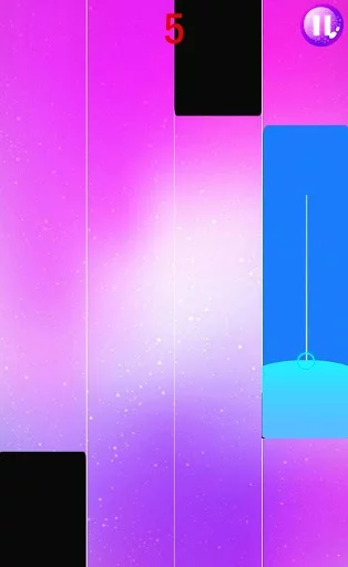Изображение игры: Blueface Piano Tiles 2019