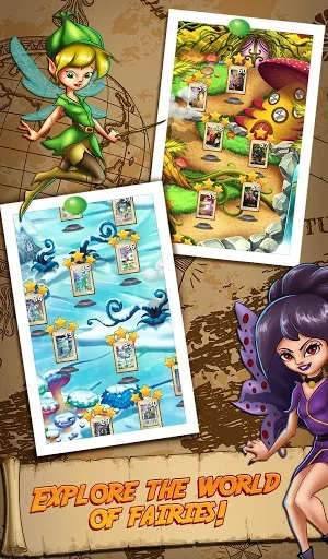 Изображение игры: Solitaire Quest: Elven Wonderland Story