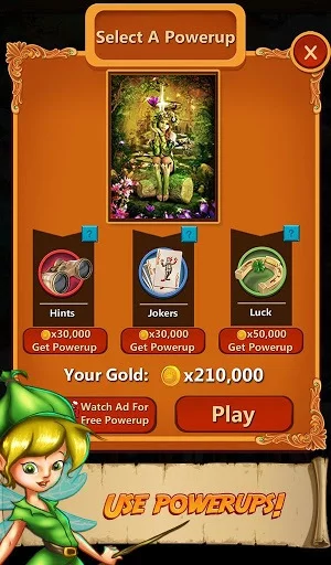 Изображение игры: Solitaire Quest: Elven Wonderland Story
