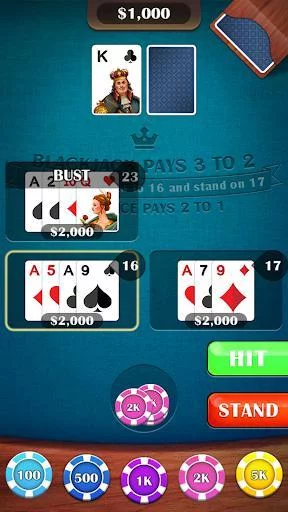 Изображение игры: Blackjack 21 - casino card game