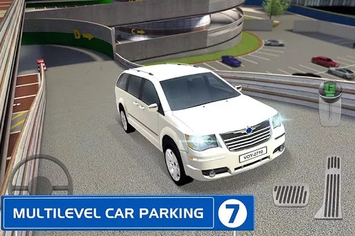 Изображение игры: Multi Level 7 Car Parking Simulator