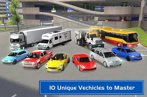 Изображение игры: Multi Level 7 Car Parking Simulator