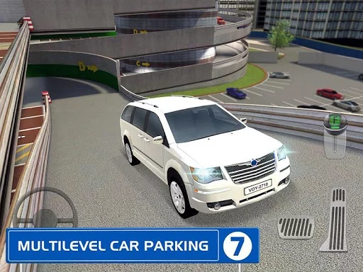 Изображение игры: Multi Level 7 Car Parking Simulator