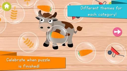 Изображение игры: Animals Puzzle for Kids: Preschool