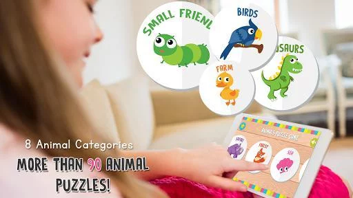 Изображение игры: Animals Puzzle for Kids: Preschool