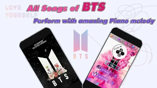 Изображение игры: Piano Tiles BTS 2019 - ARMY Love BTS