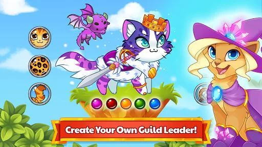 Изображение игры: Castle Cats: Idle Hero RPG
