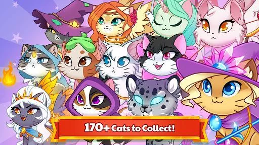 Изображение игры: Castle Cats: Idle Hero RPG