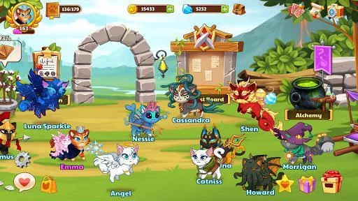 Изображение игры: Castle Cats: Idle Hero RPG
