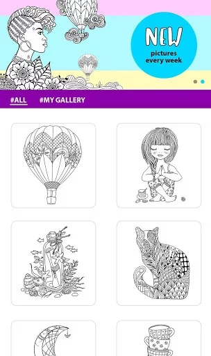 Изображение игры: Enjoy Color by Number