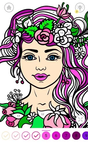 Изображение игры: Enjoy Color by Number