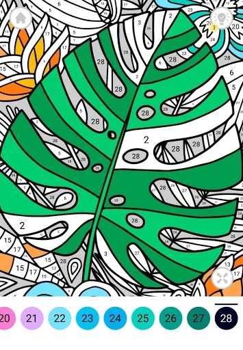 Изображение игры: Enjoy Color by Number