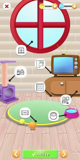Изображение игры: PawPaw Cat | My Virtual Cat and Talking Animal