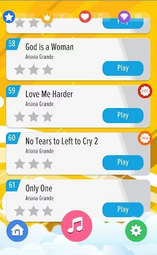 Изображение игры: BILLIE EILISH Piano Tiles