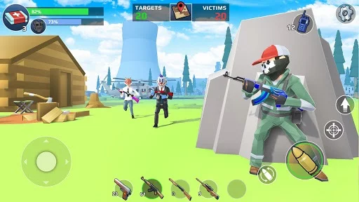 Изображение игры: Battle Royale: FPS Shooter