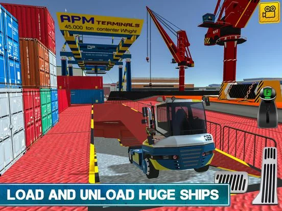Изображение игры: Cargo Crew: Port Truck Driver