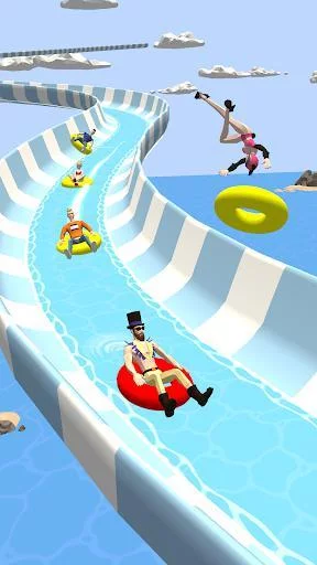 Изображение игры: Aqua Thrills: Water Slide Park (aquathrills.io)