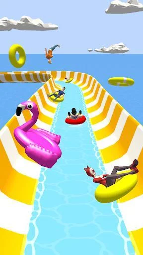 Изображение игры: Aqua Thrills: Water Slide Park (aquathrills.io)