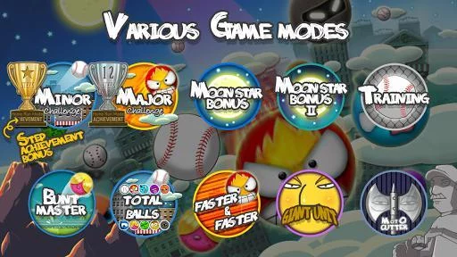 Изображение игры: Flick Home Run! baseball game