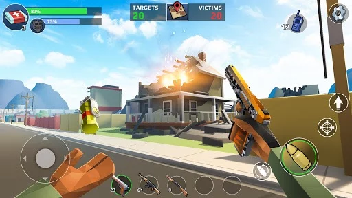Изображение игры: Battle Royale: FPS Shooter