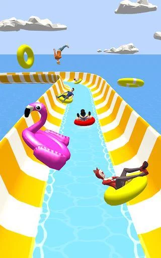 Изображение игры: Aqua Thrills: Water Slide Park (aquathrills.io)