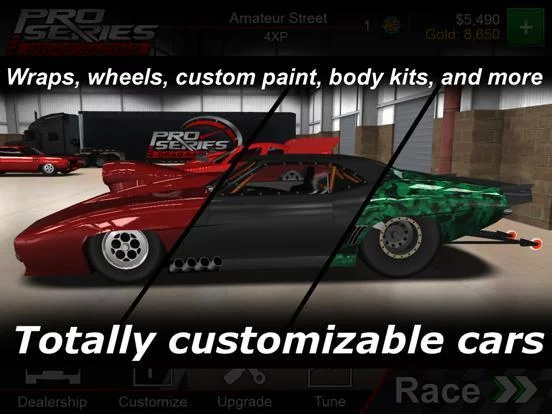 Изображение игры: Pro Series Drag Racing